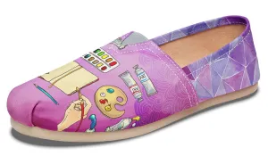 Watercolor Casual Shoes