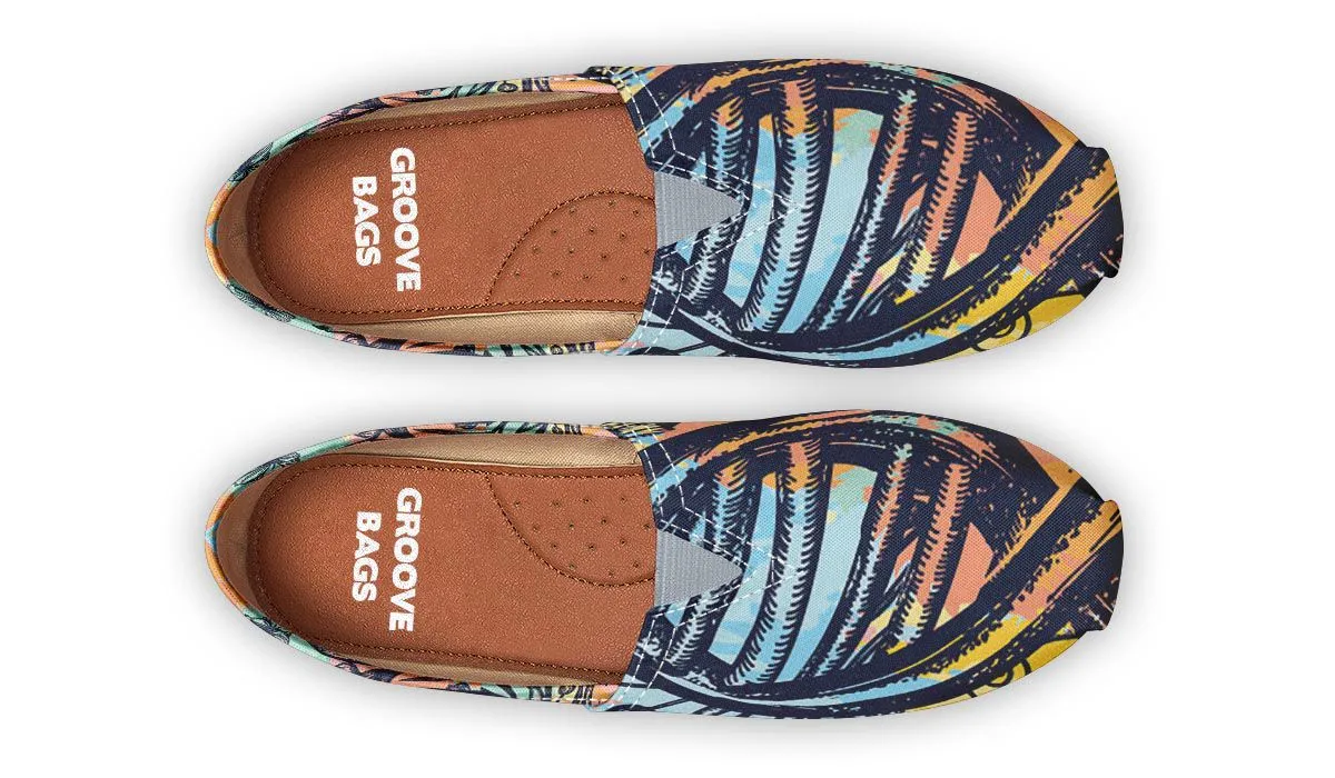 Watercolor DNA Chain Casual Shoes