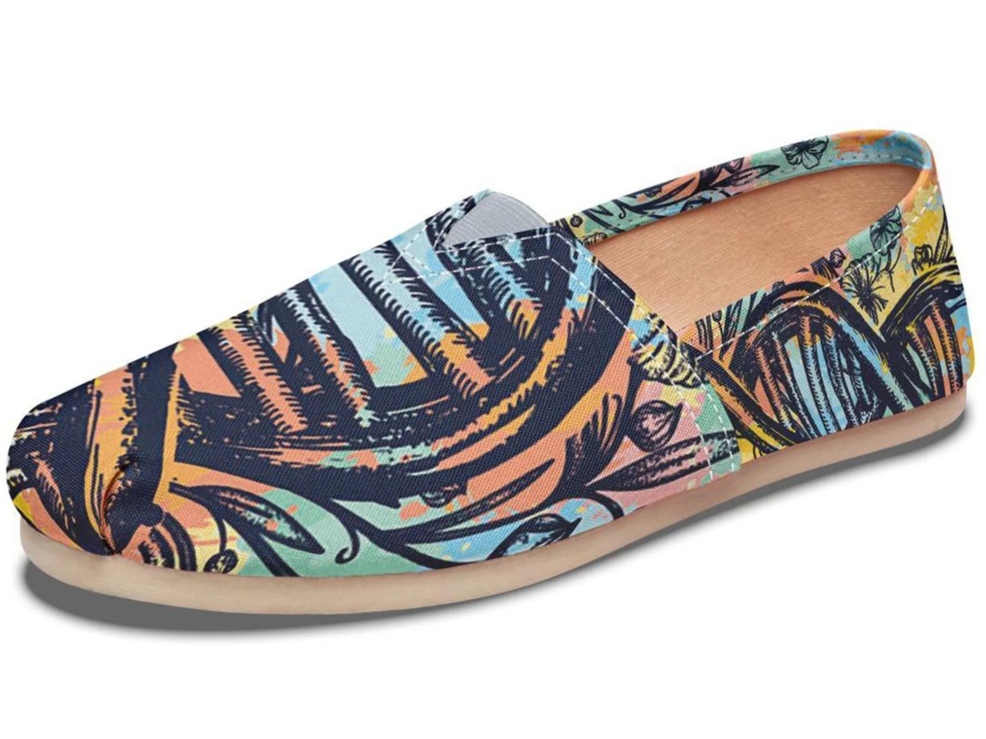 Watercolor DNA Chain Casual Shoes