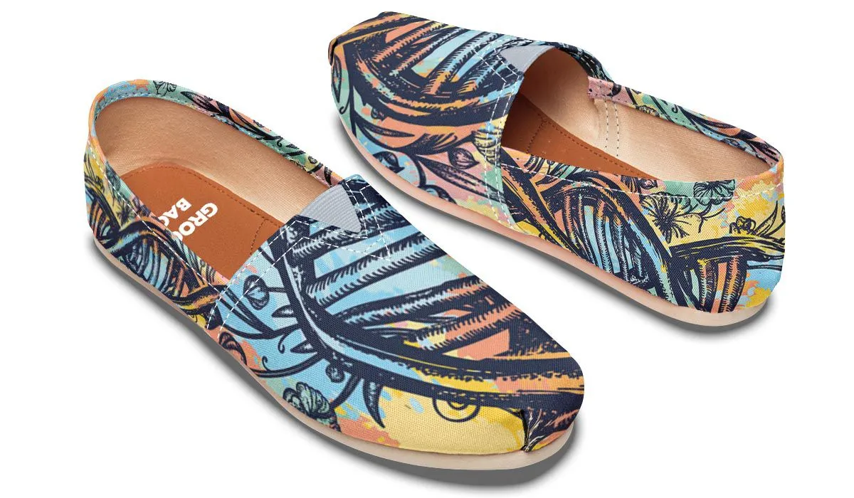 Watercolor DNA Chain Casual Shoes