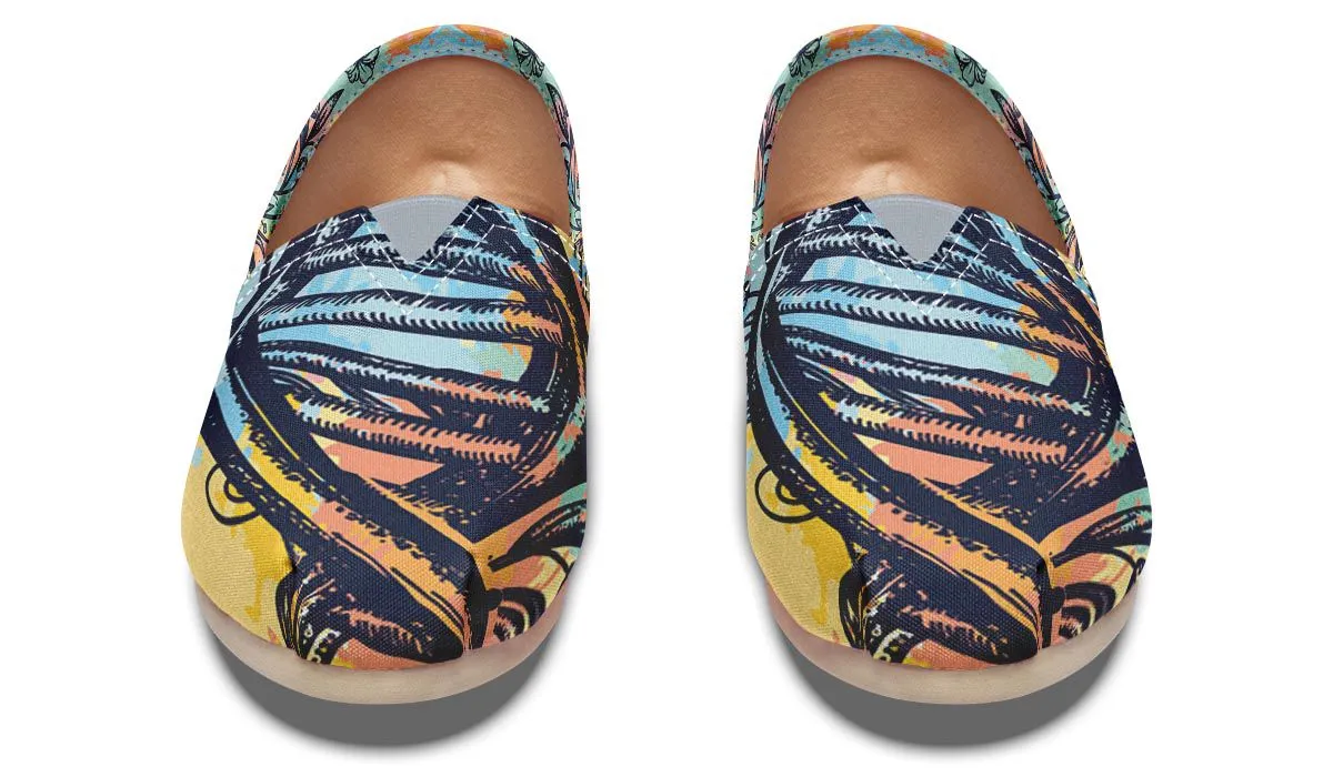 Watercolor DNA Chain Casual Shoes