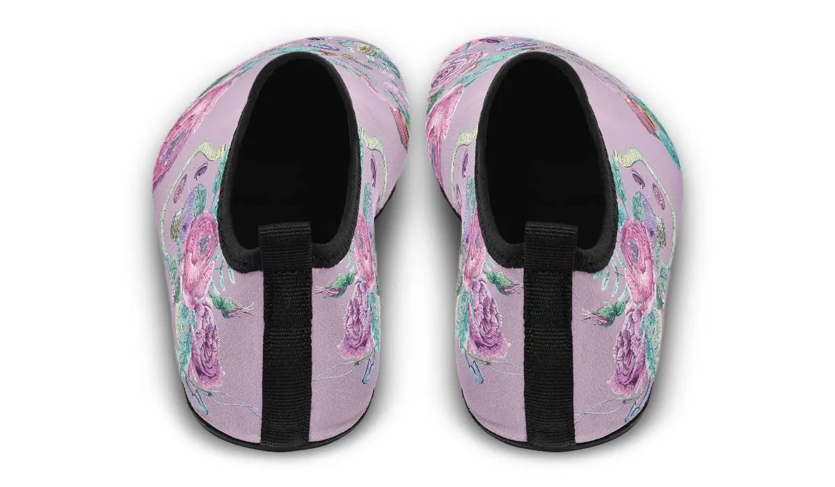 Watercolor Sewing Aqua Barefoot Shoes