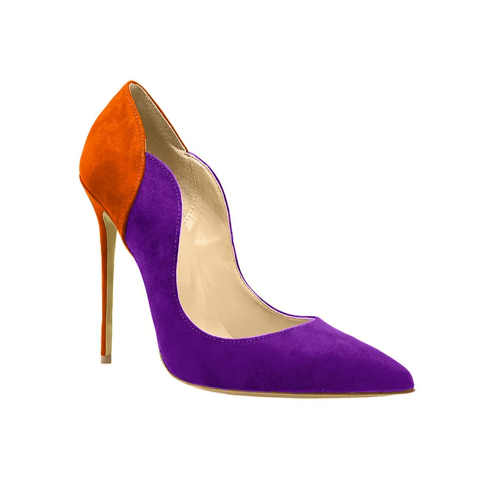 WAVE PURPLE / ORANGE SUEDE