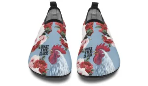 What The Cluck Aqua Barefoot Shoes