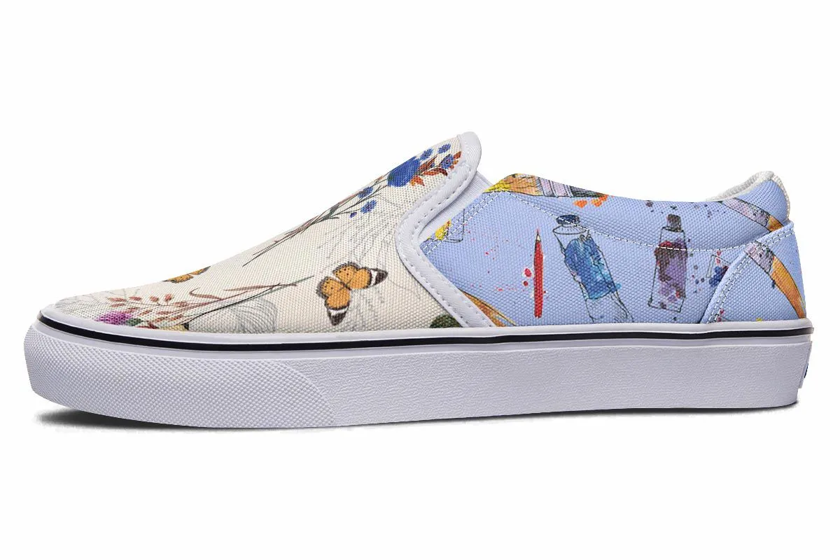 Wildflower Artist Slip-On Shoes