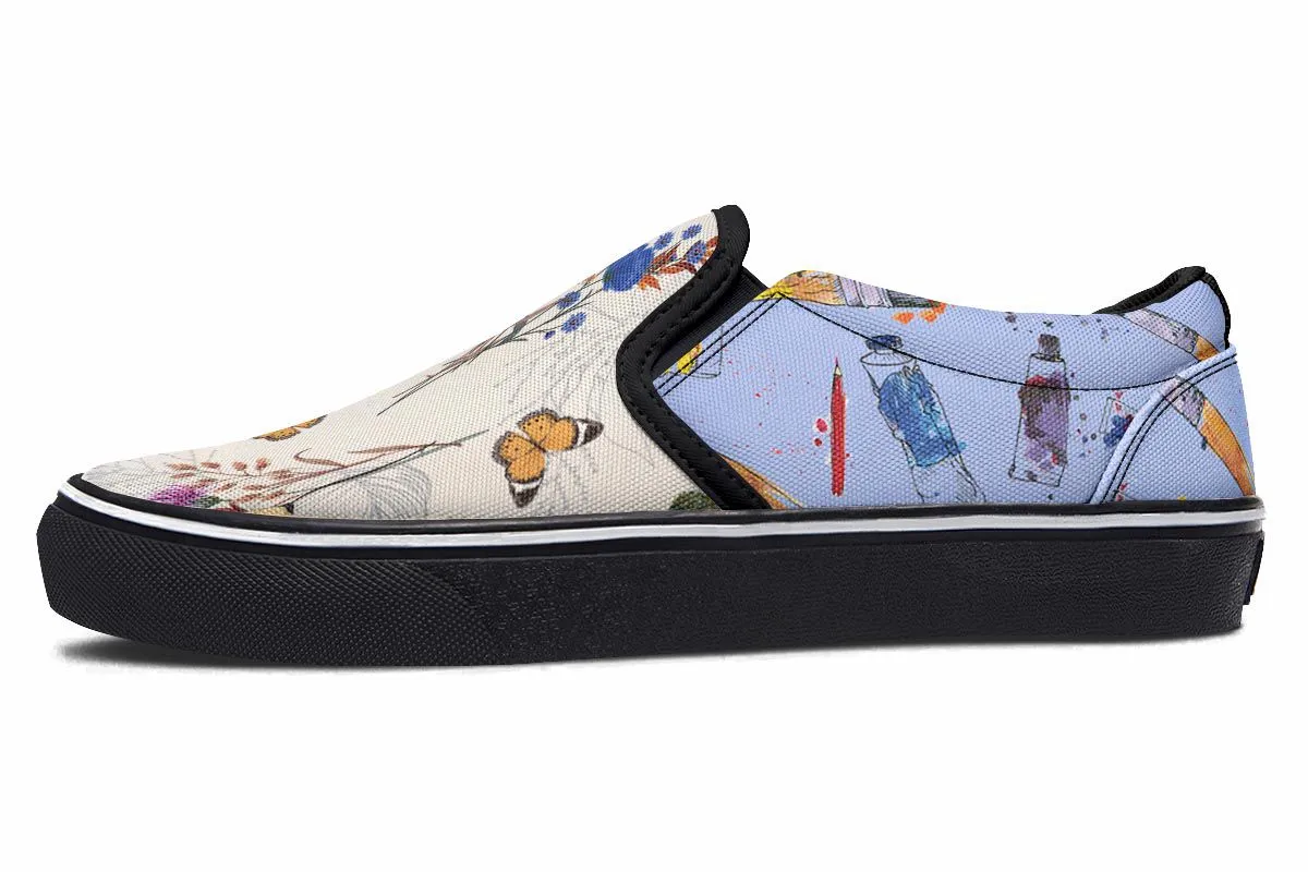 Wildflower Artist Slip-On Shoes