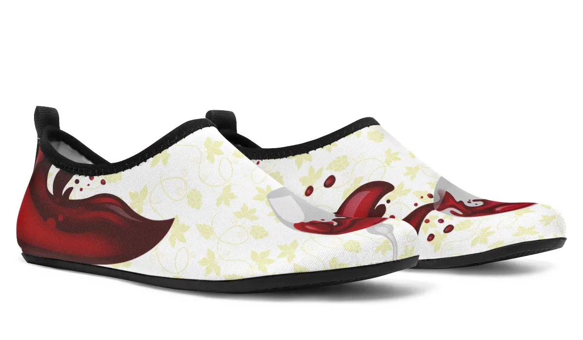 Wine Spill Aqua Barefoot Shoes