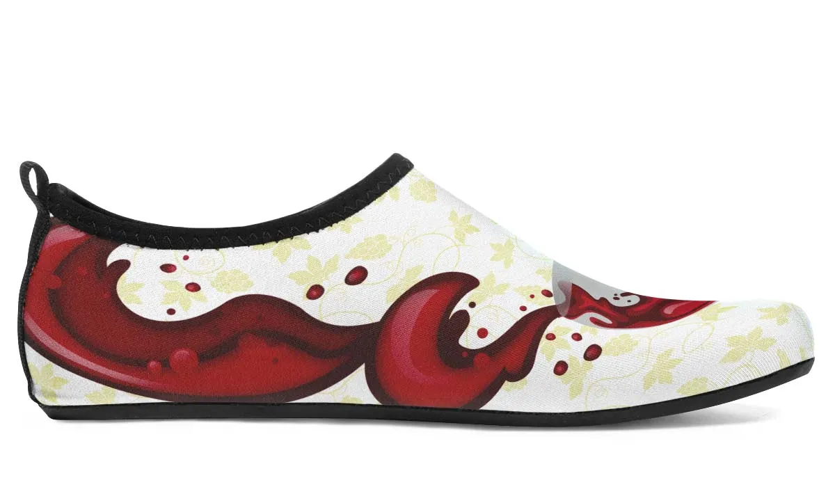 Wine Spill Aqua Barefoot Shoes