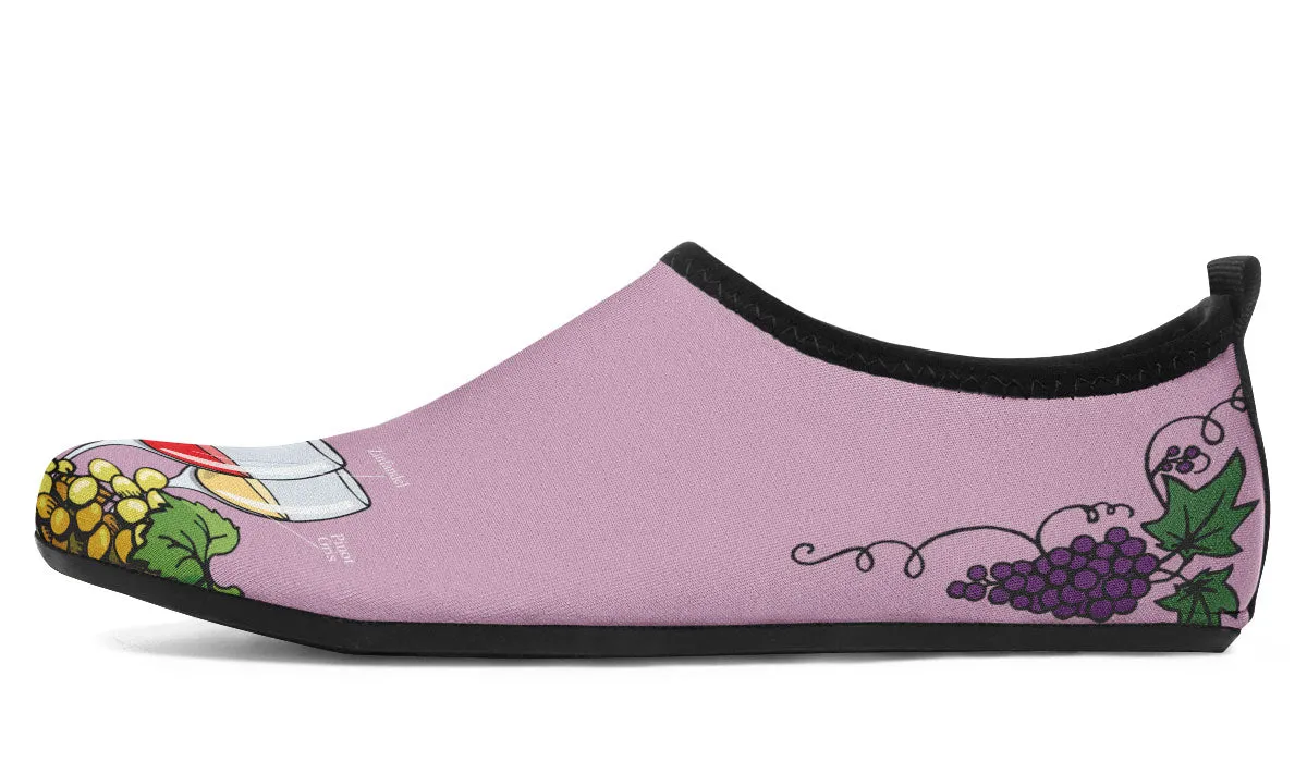 Wine Tasting Aqua Barefoot Shoes