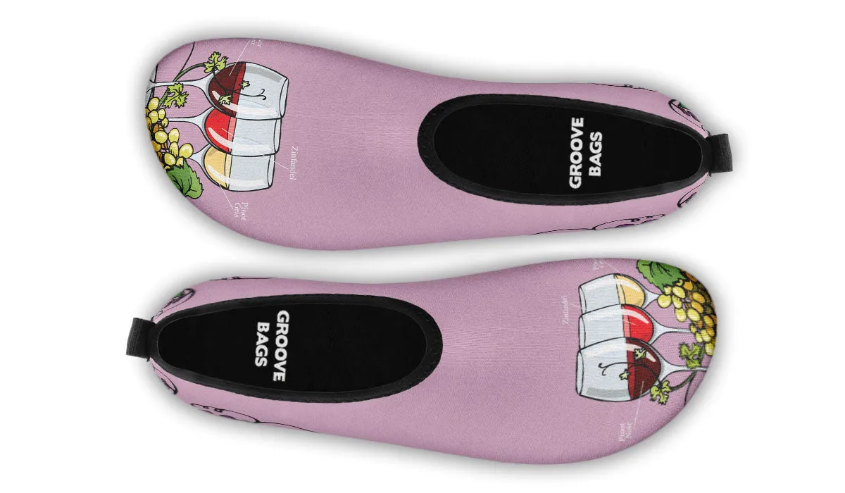 Wine Tasting Aqua Barefoot Shoes