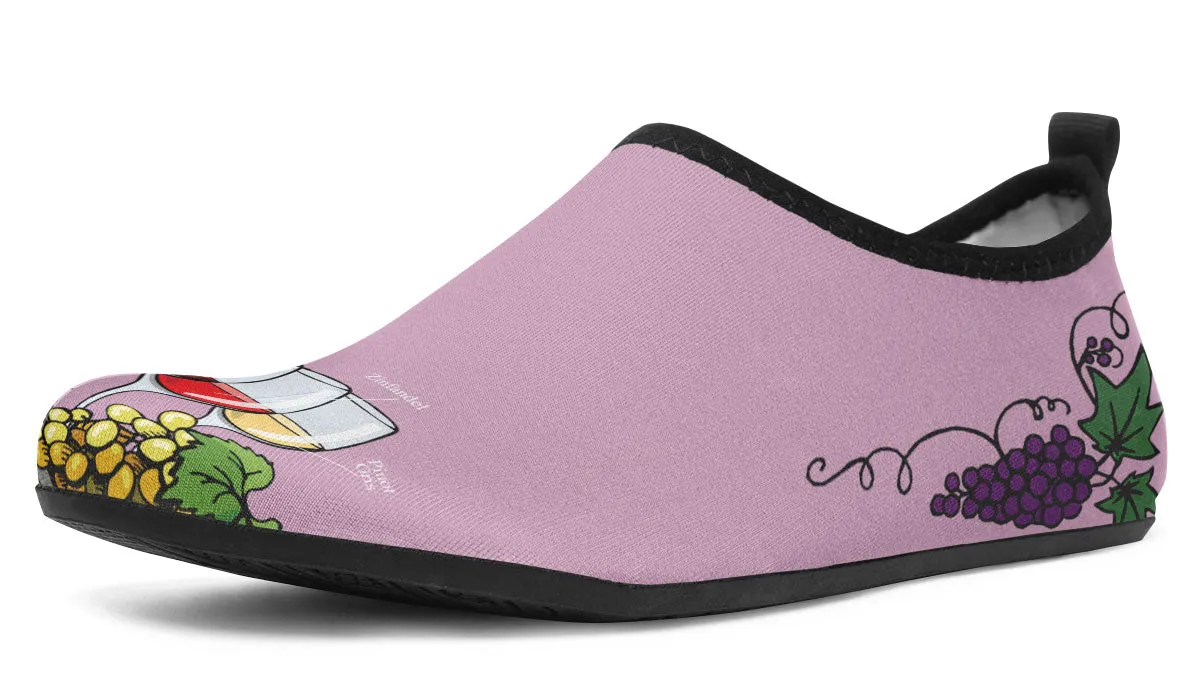 Wine Tasting Aqua Barefoot Shoes