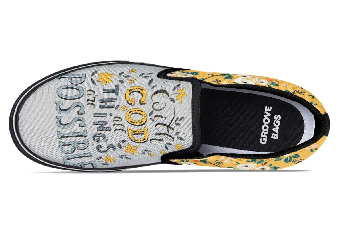 With God Slip-On Shoes