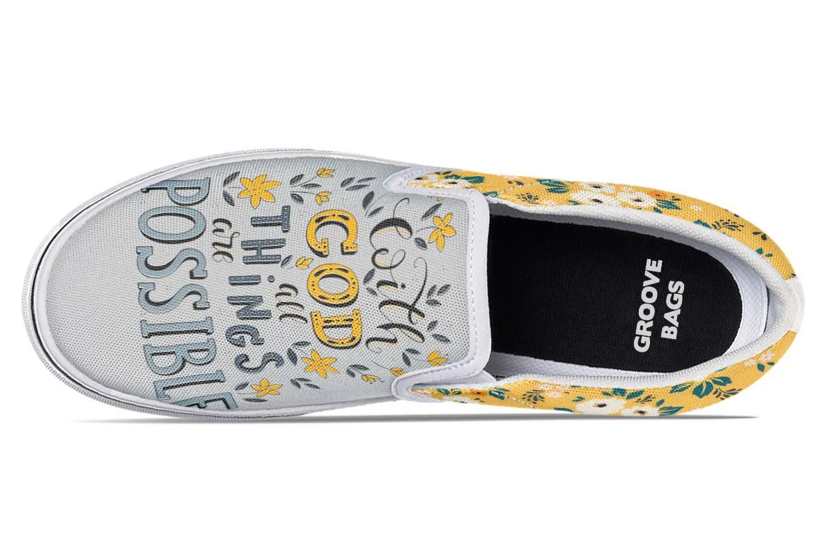With God Slip-On Shoes