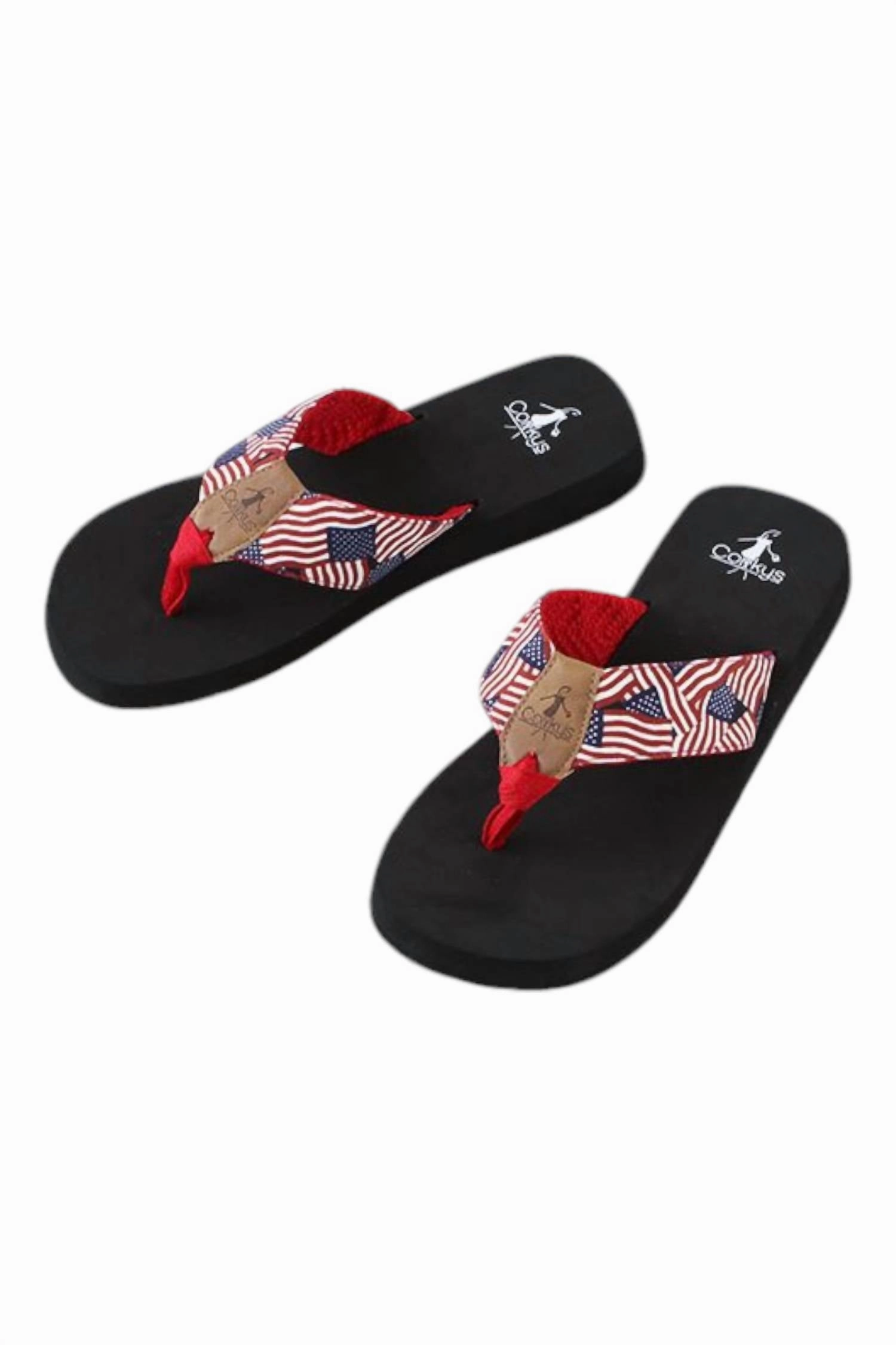 Women's Americana Beach Babe Sandals In Black