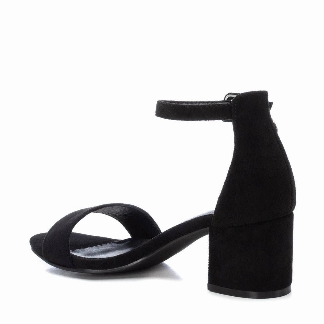 Women's Block Heel Suede Sandals By XTI