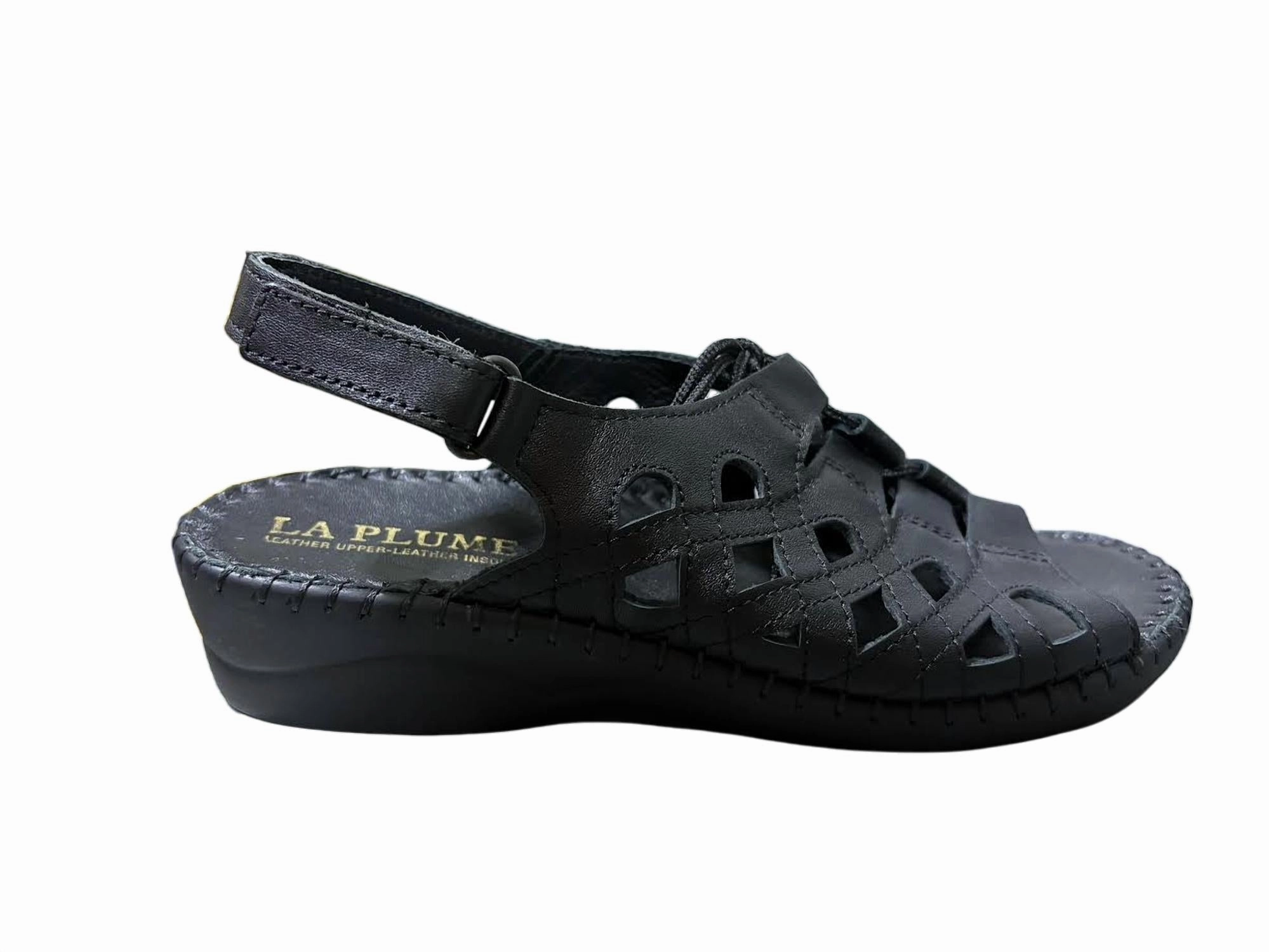 Women's Brady Sandals In Black Leather