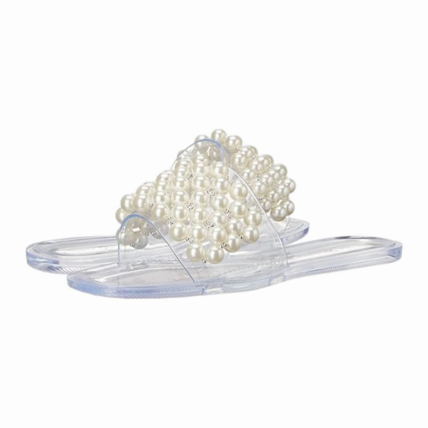 Women's Bryer Slide Sandal In Clear