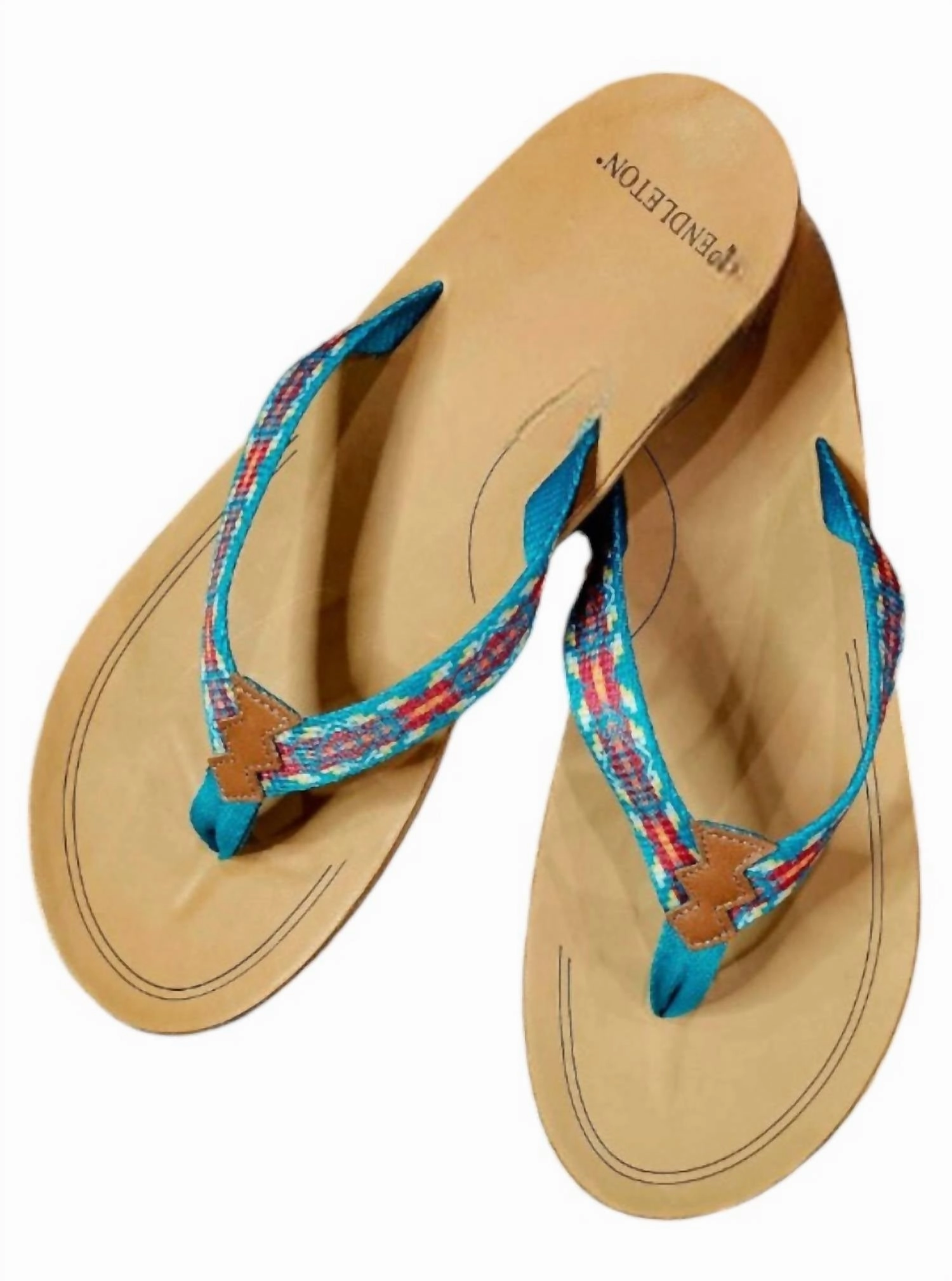 Women's Carico Lake Thong Sandal In Turquoise