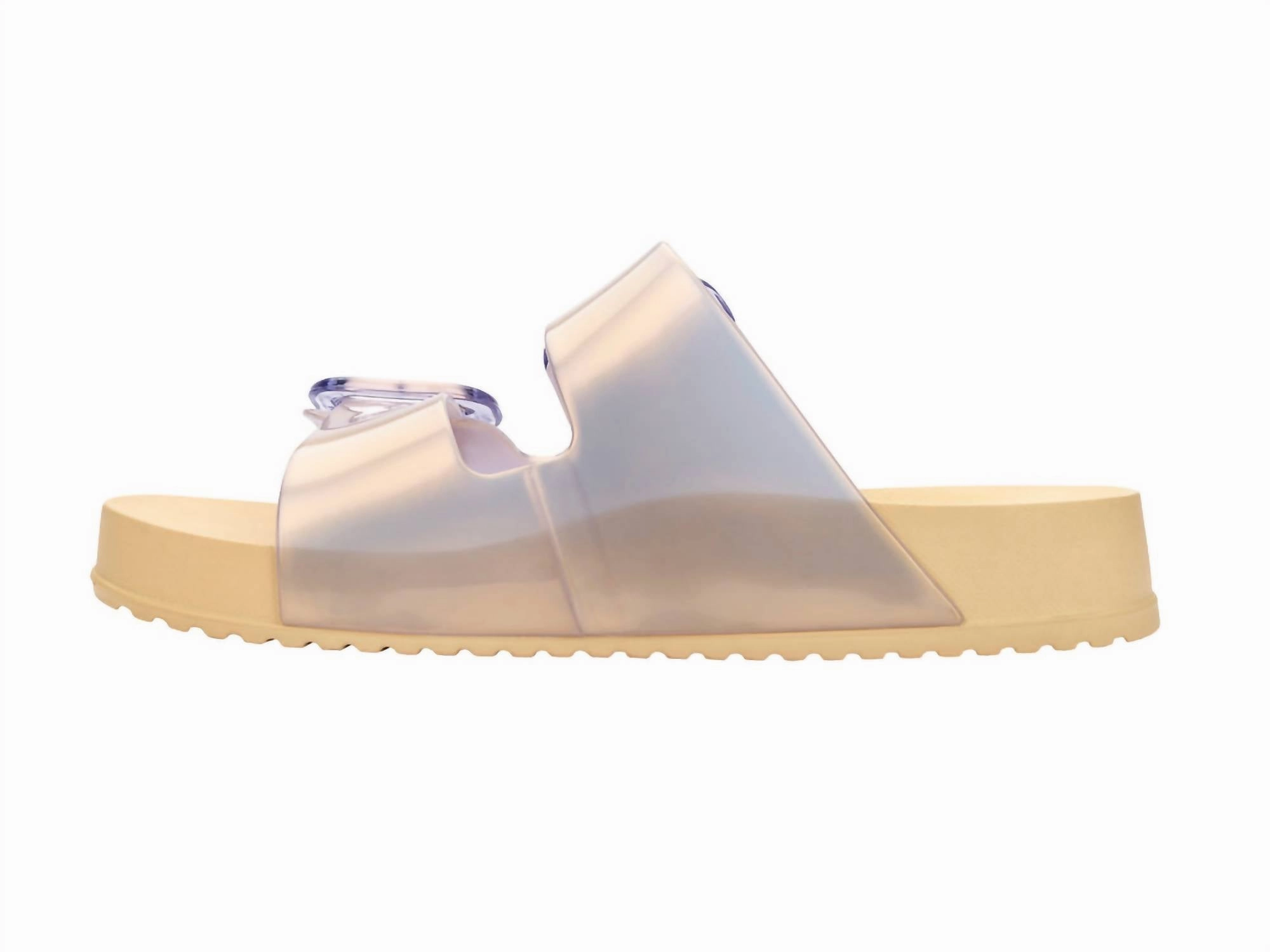 Women's Cozy Slides In Yellow
