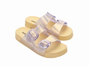 Women's Cozy Slides In Yellow