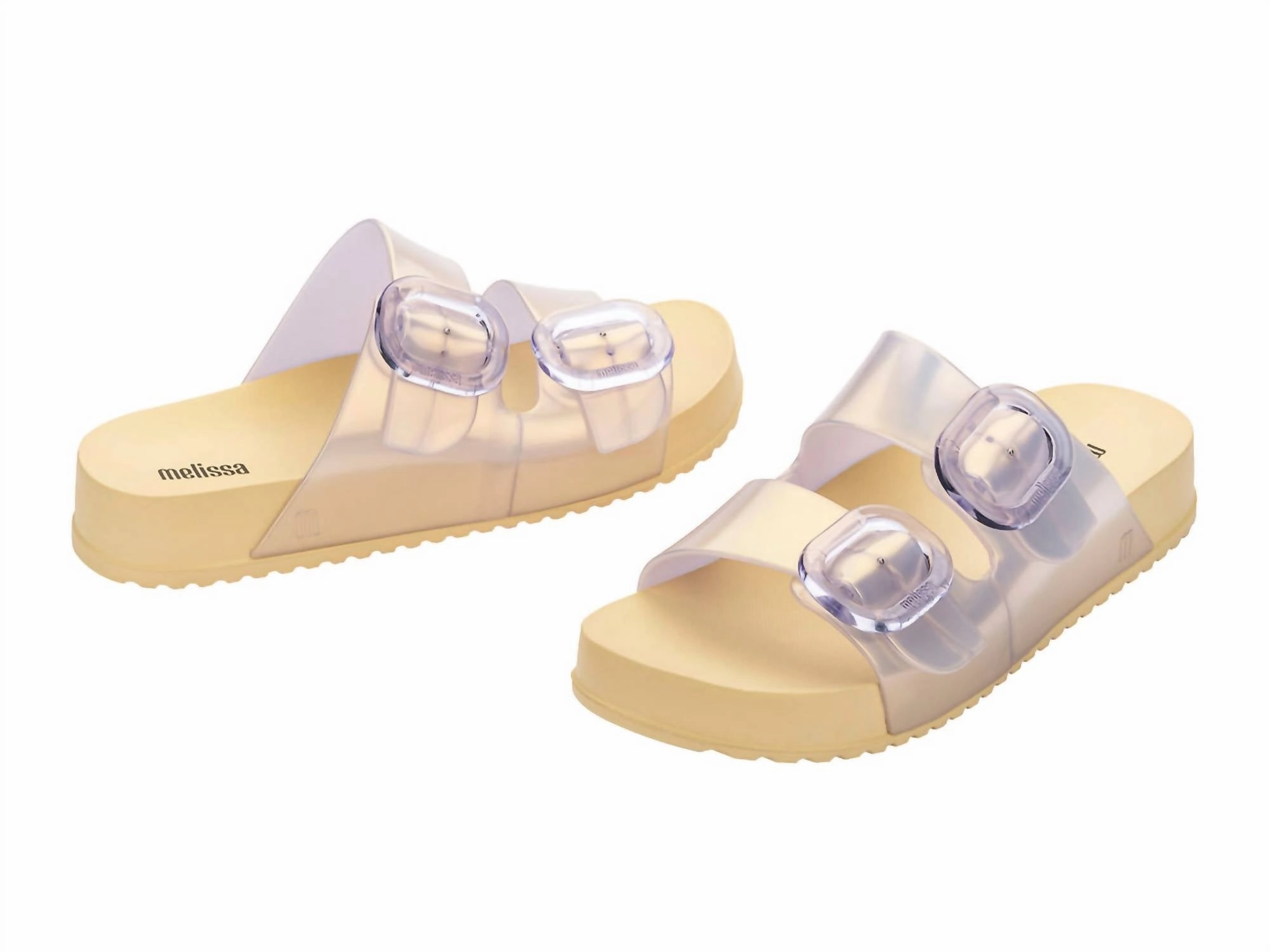 Women's Cozy Slides In Yellow