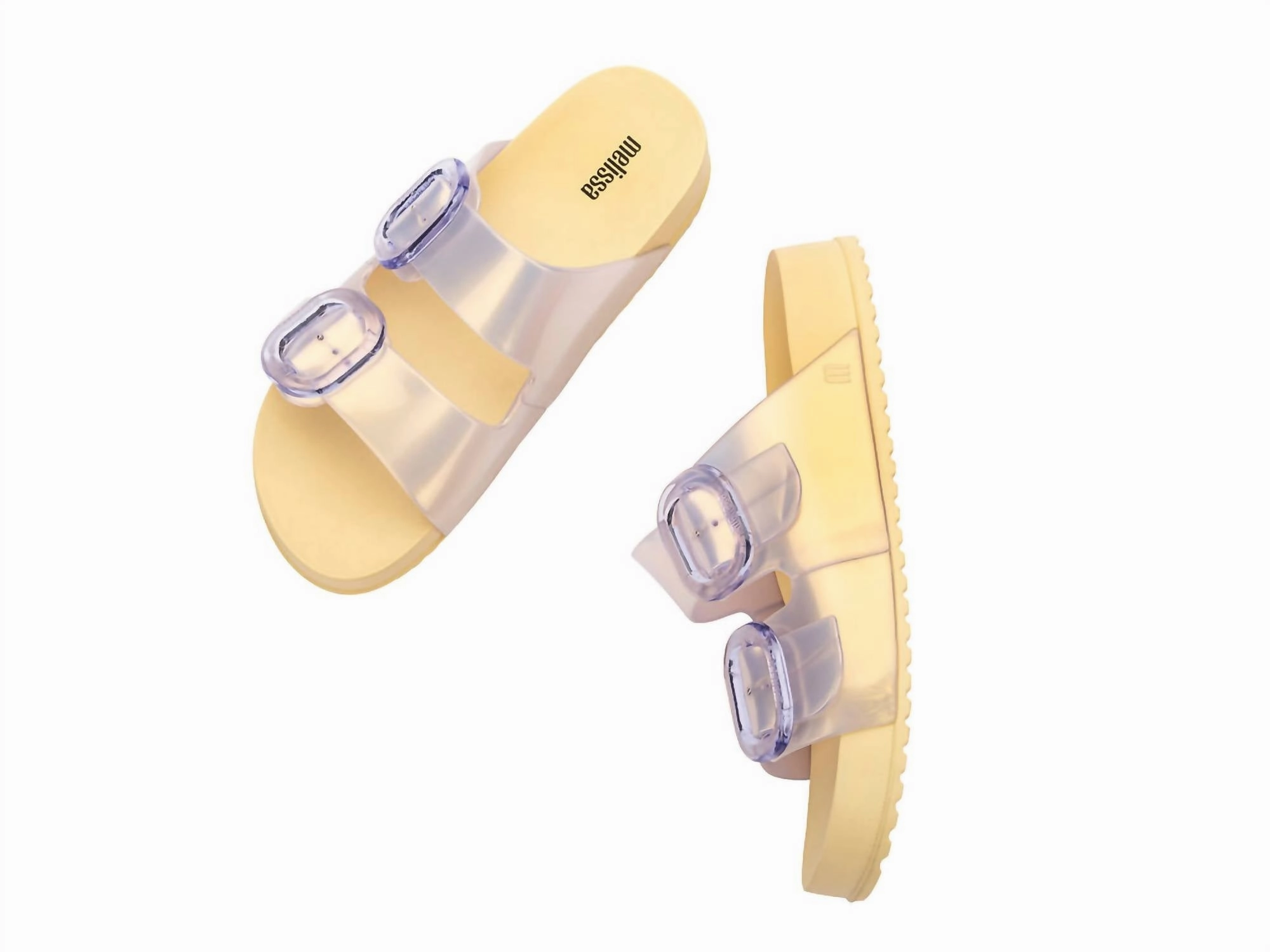 Women's Cozy Slides In Yellow