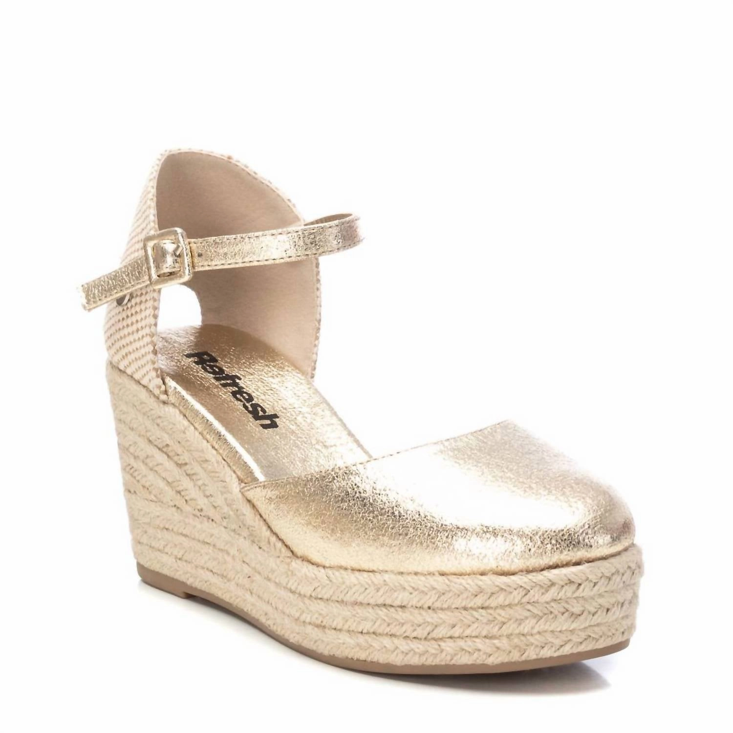 Women's Espadrille Sandals In Gold