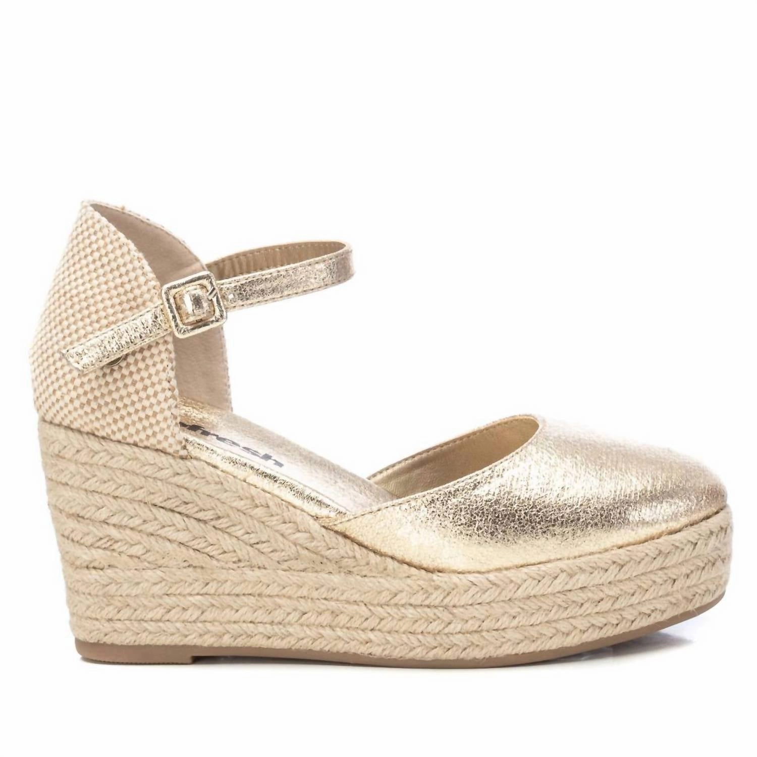 Women's Espadrille Sandals In Gold