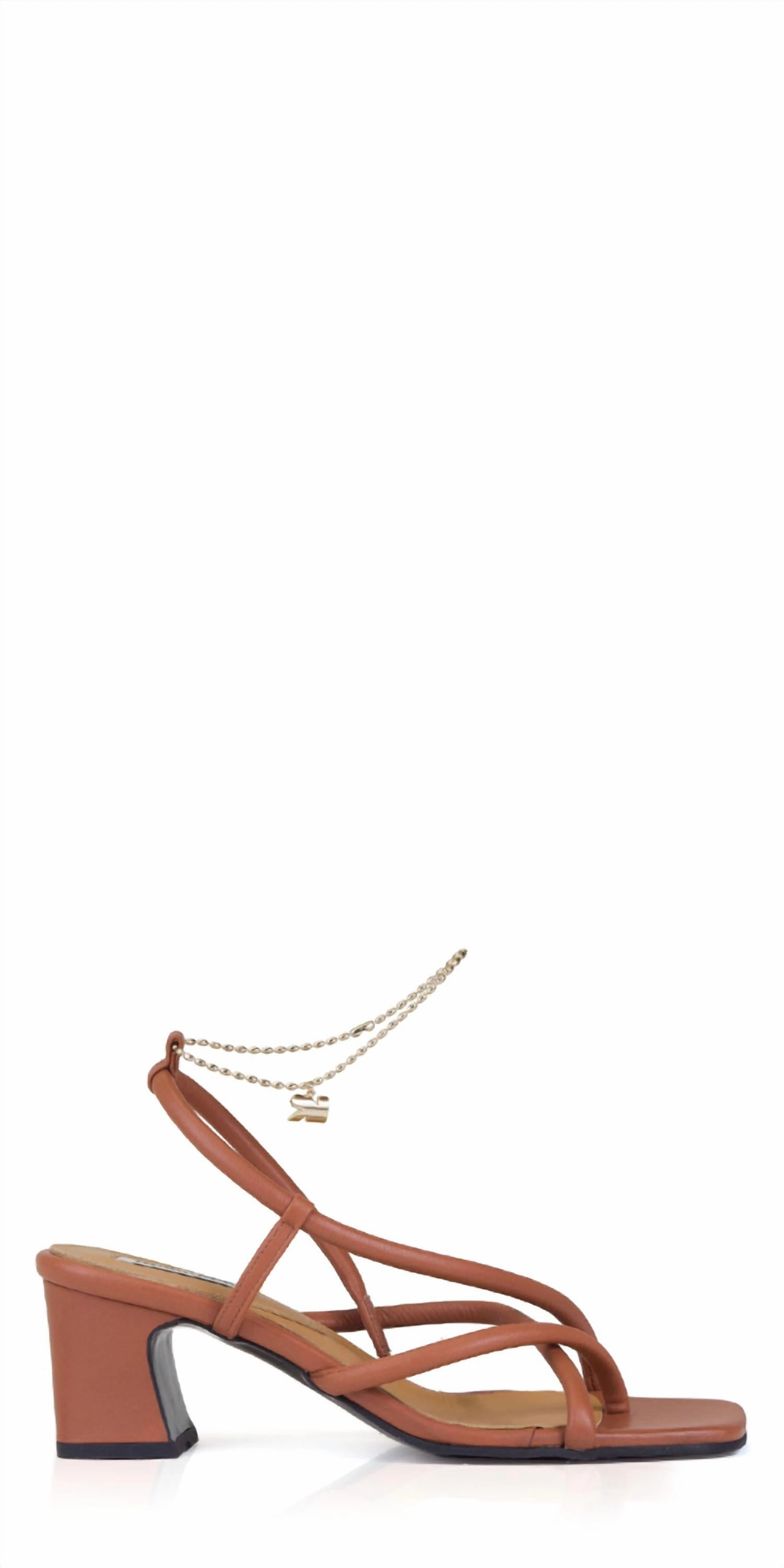 Women's Gaji Leather Sandals In Brown