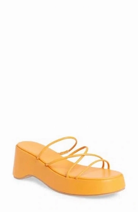Women's Harris Platform Sandal In Tangerine