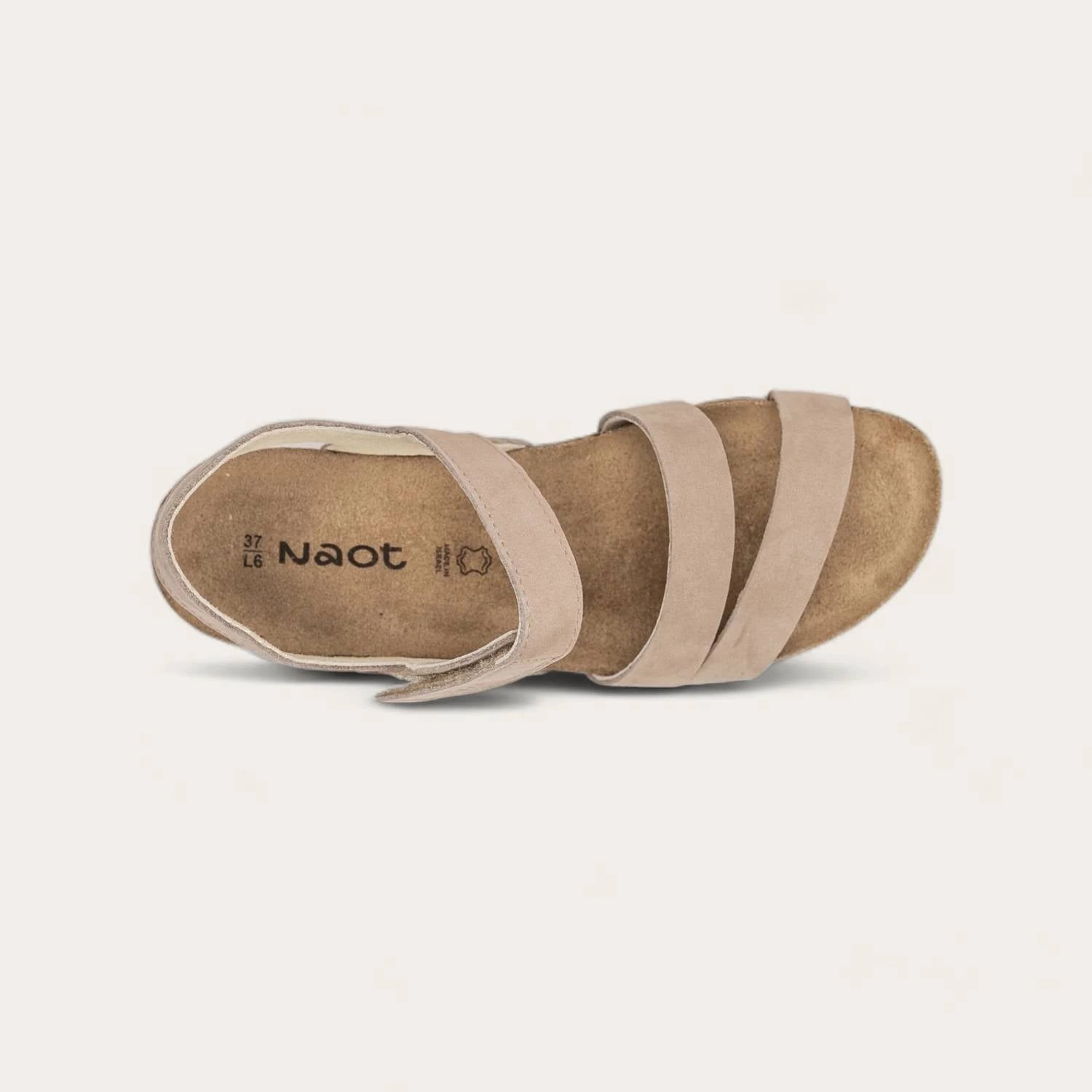 Women's Kayla Sandals - Narrow In Stone Nubuck