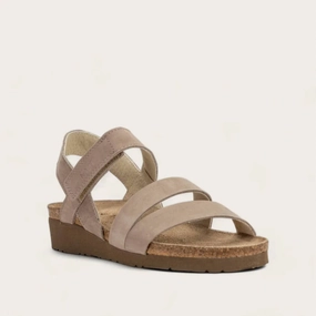 Women's Kayla Sandals - Narrow In Stone Nubuck
