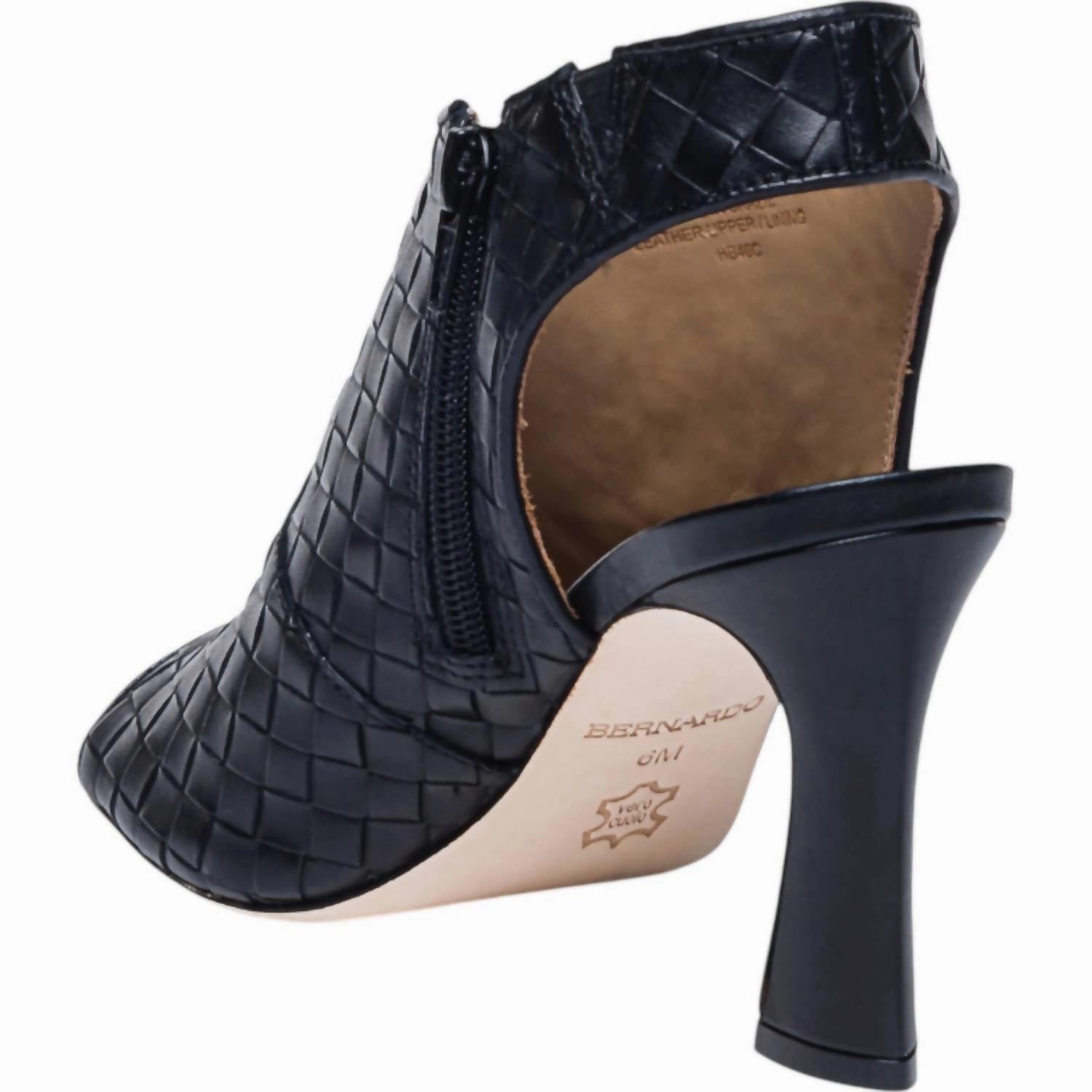 Women's Leonora Sandals - Medium In Black Antique Calf