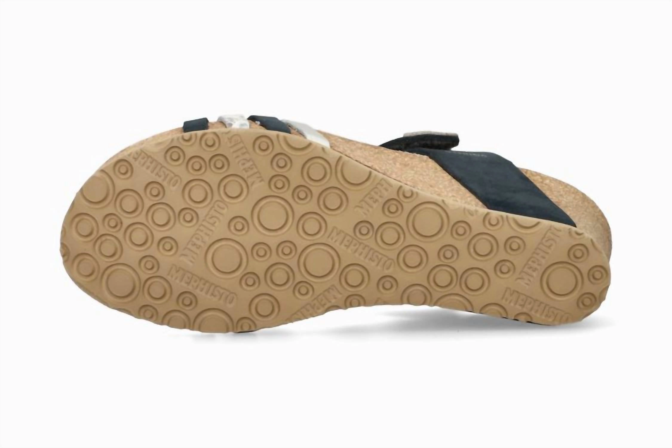 Women's Lucia Lightweight Walking Wedge Sandal In Navy