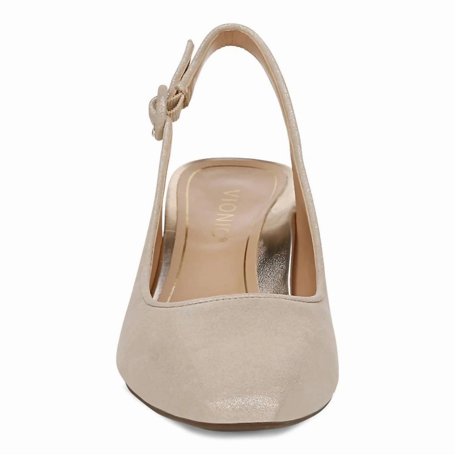Women's Perris Slingback Heel Sandal In Gold