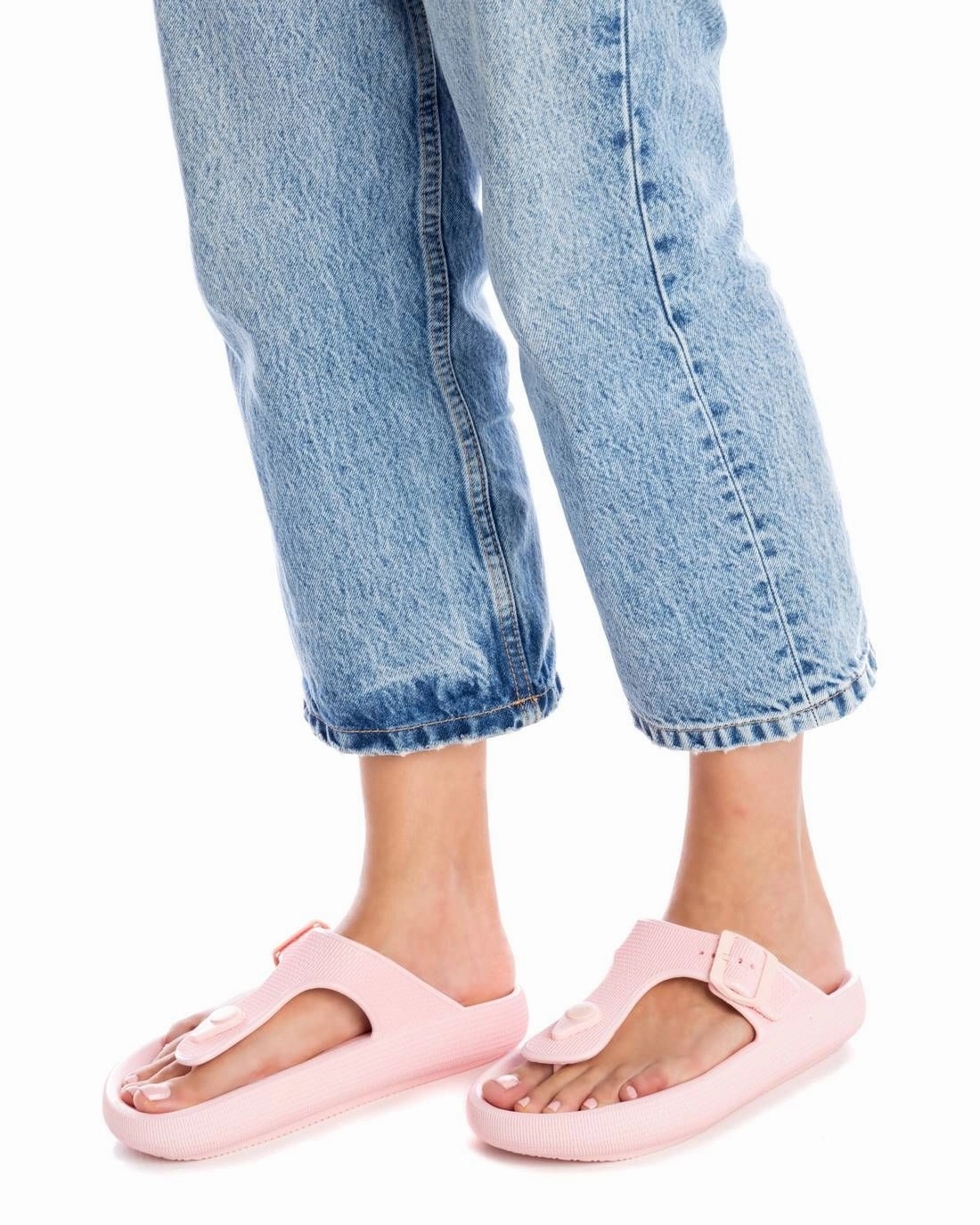Women's Rubber Flip Flops Sandals By XTI_