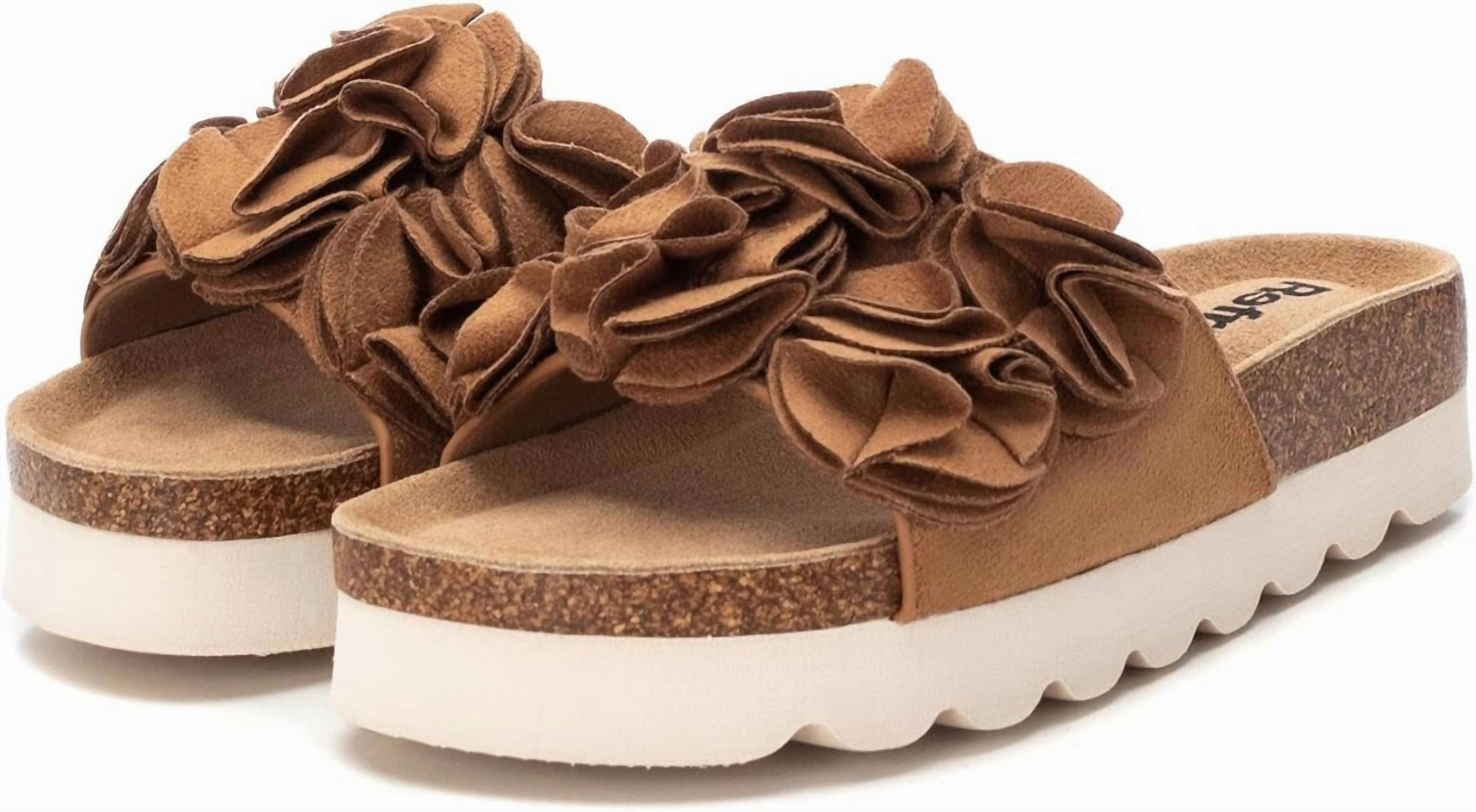 Women's Sandals In Camel