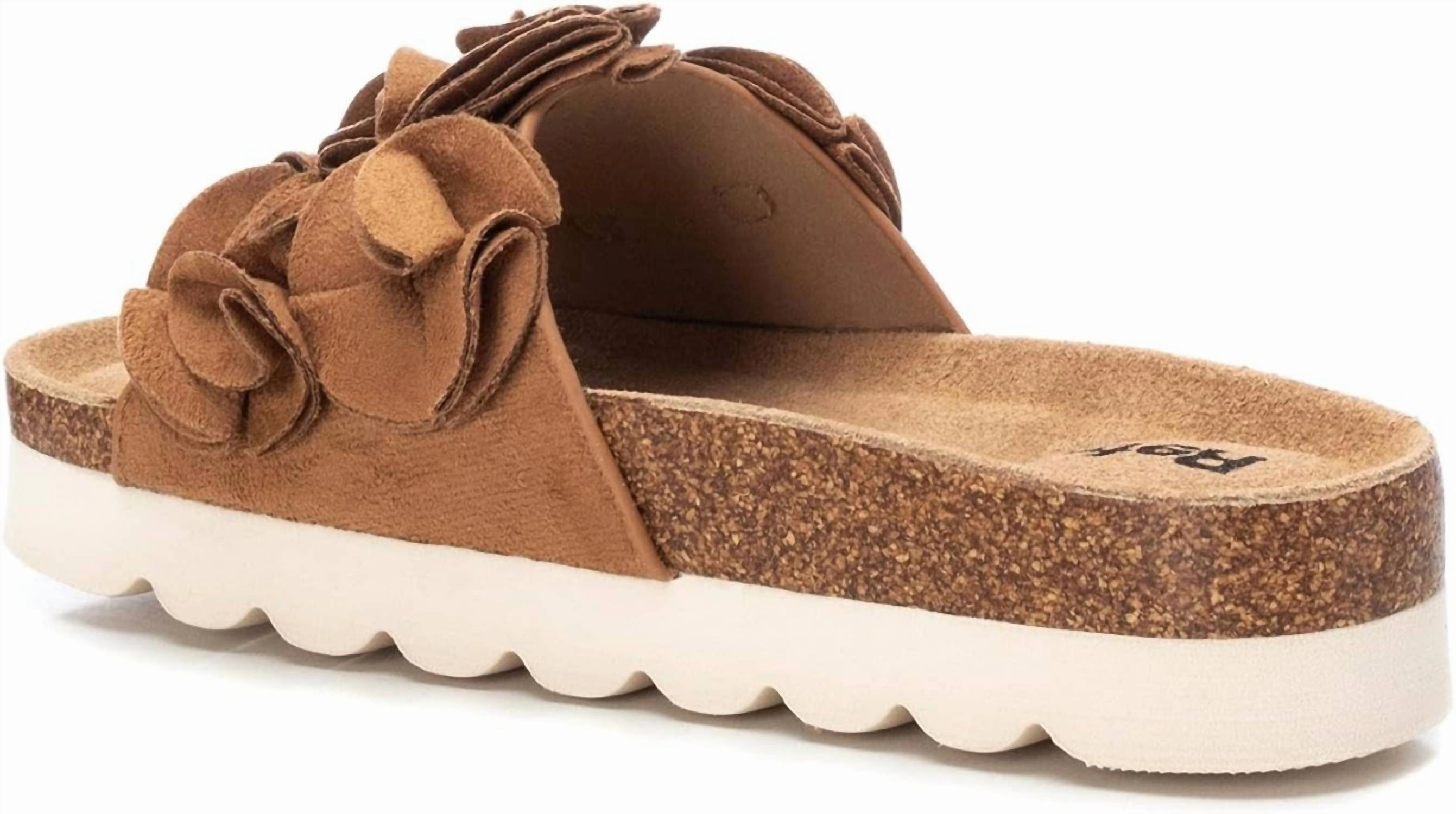 Women's Sandals In Camel