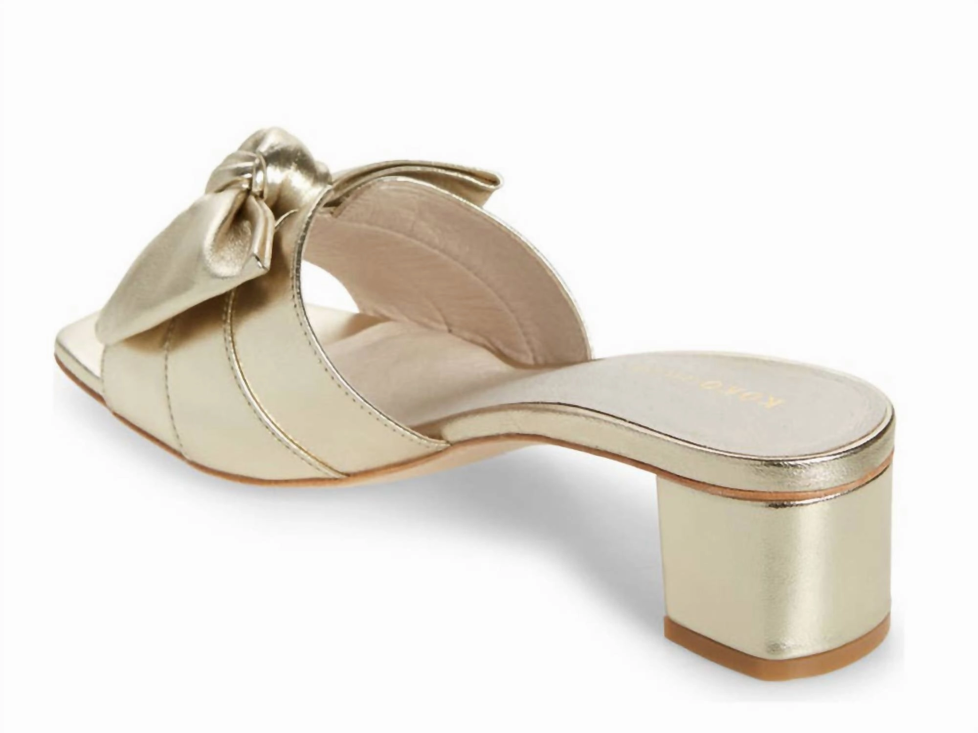 Women's Sidney Heel In Gold