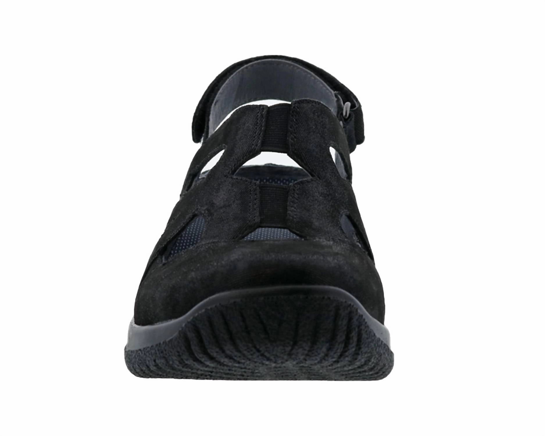 Women's Smiles Casual Sandal In Black Microdot