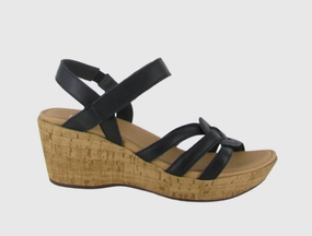 Women's Tropical Wedge Sandal In Black