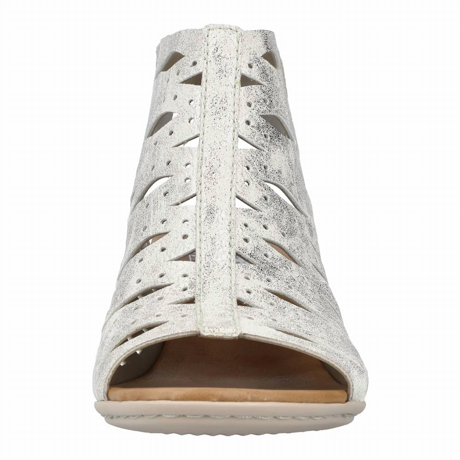 Women's Vicky 76 Sandal In Beige/gold