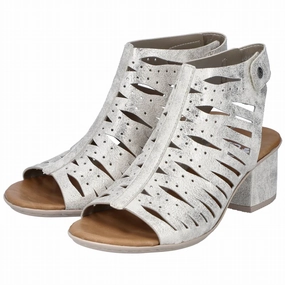 Women's Vicky 76 Sandal In Beige/gold