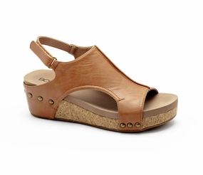 Women's Volta Ii Studded Wedge Sandal In Cognac