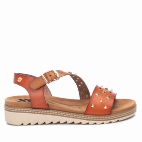 Women's Wedge Sandals With Gold Studs