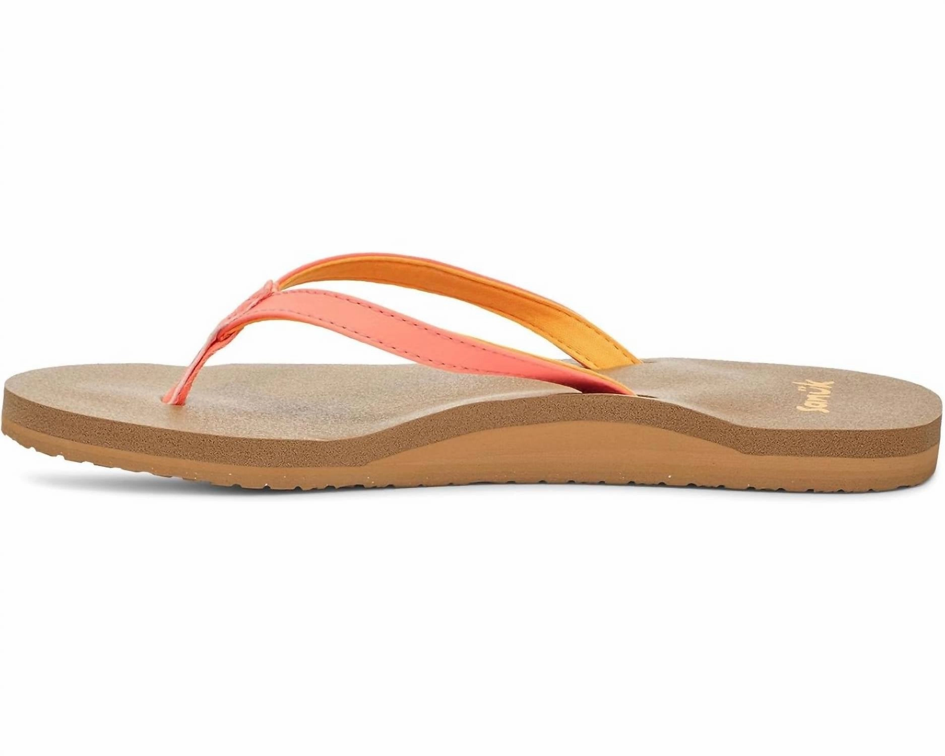 Women's Yoga Joy Sandal In Fusion Coral
