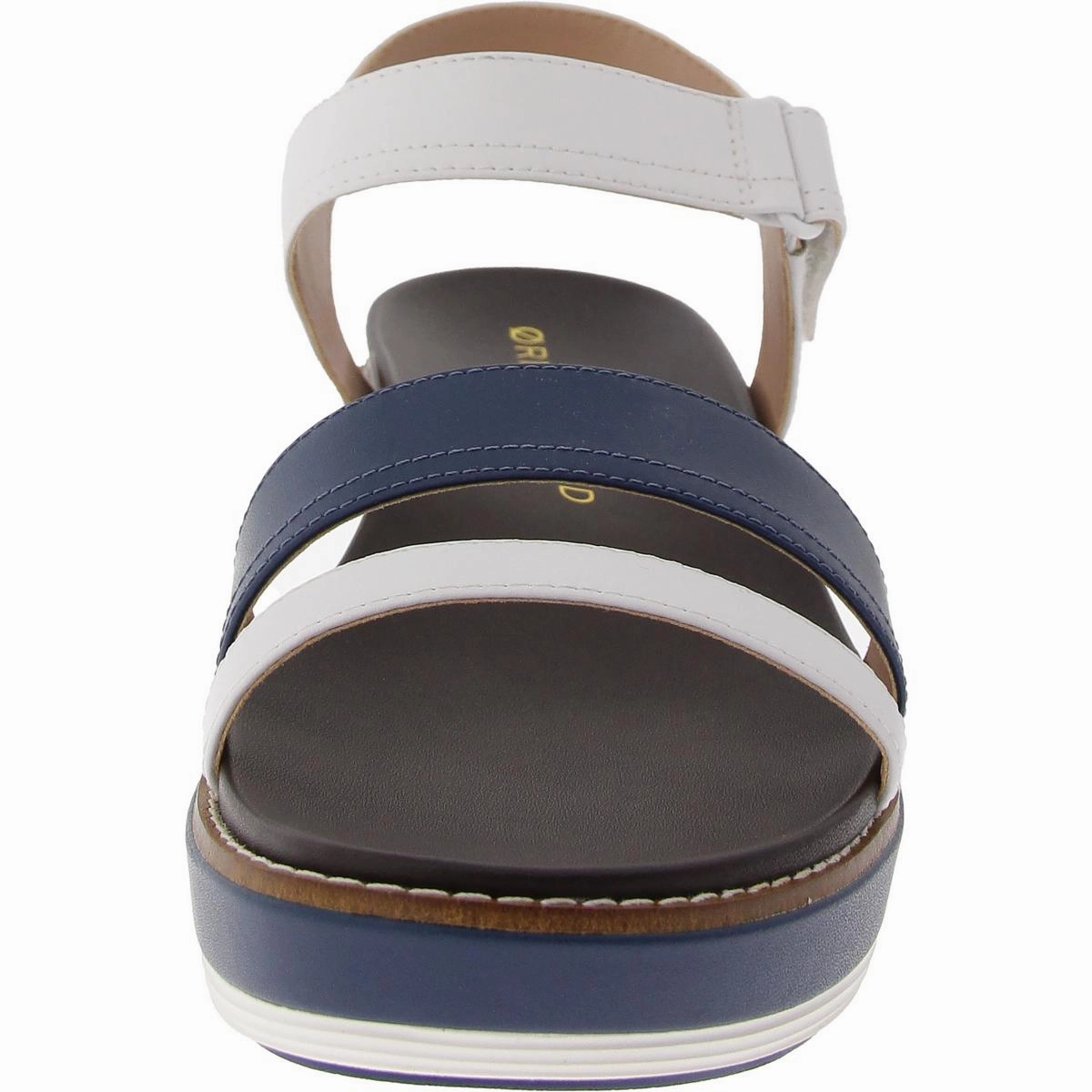 Womens Adjustable Faux Leather Ankle Strap