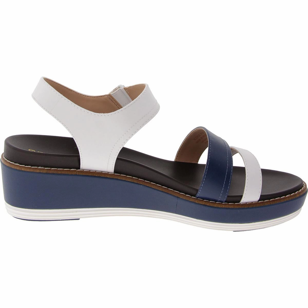 Womens Adjustable Faux Leather Ankle Strap