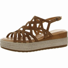 Womens Ankle Strap Wedge Espadrilles