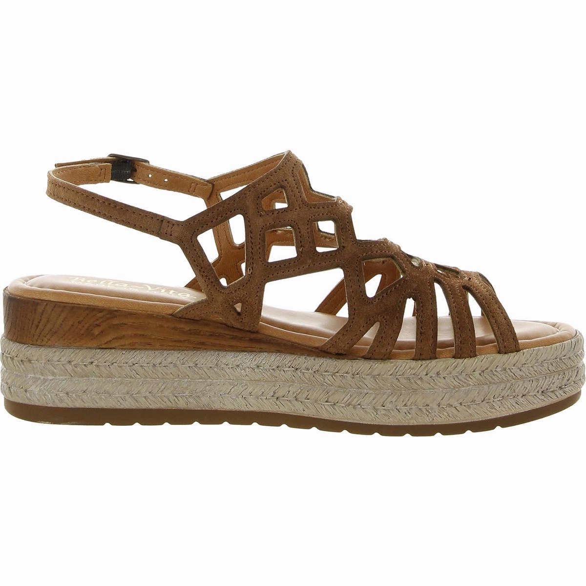 Womens Ankle Strap Wedge Espadrilles